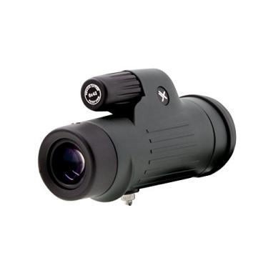 Imagem de Monóculo de alta potência Xgazer Optics para visualização de pontos, à prova d'água, observação de pássaros, caça, pesca, viagem, safári, caminhadas, monóculo - longo alcance, monóculo para alívio dos olhos com alça de pescoço, capa e pano, 8x42