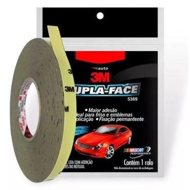 Imagem de Fita Dupla Face 3M Automotiva de Espuma 5369 12MM X 3M
