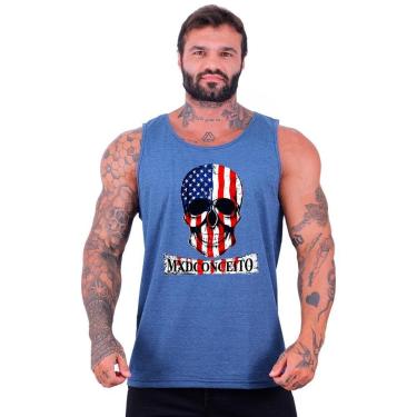 Imagem de Regata MXD Conceito Caveira Americana Masculina-Masculino