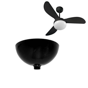 Imagem de Canopla Superior Ventilador Teto Ventisol, Preto