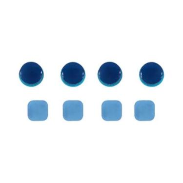 Imagem de Novo Conjunto De Parafusos De Console 3ds Xl, Capa De Pés De Borracha,