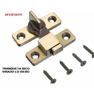 Imagem de 5 Fecho Trinco Tranqueta Porta De Correr Reforçado Lo - comercialolive