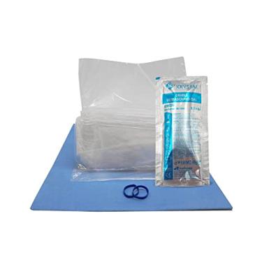 Imagem de Krystal Capas Para Sonda De Ultrassom Estéreis Sem Látex 6 X 48" - Caixa Com 25 Unidades