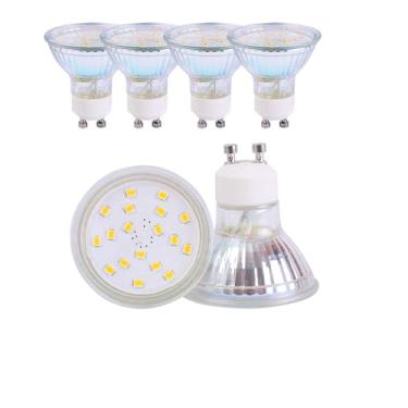 Imagem de CIKAMIO Lâmpadas Led Gu10 120V 4W, Holofotes Não Reguláveis, 3000K, Branco Quente Suave, 300Lm, 35W, Substituição Equivalente A Halogênio Para Iluminação Embutida Em Trilhos (Quente, Pacote Com 6)