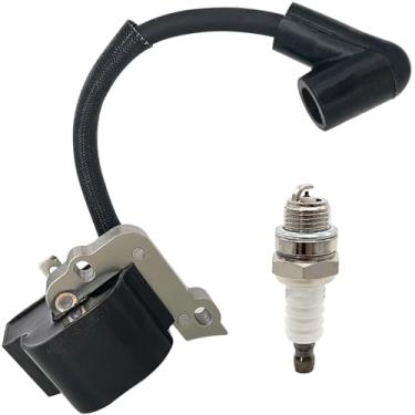 Imagem de FJSaDobo Bobina De Ignição Com Vela Para Stihl Bg55 Bg65 Bg85 Bg45 Bg46 Br45 Sh55 Sh85 075 Soprador Folhas Portátil Substituição 4140 400 1309 1311