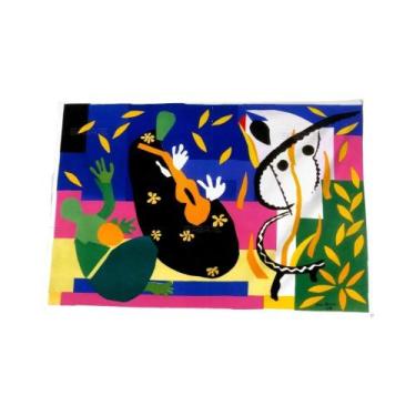Imagem de Cat Flowers Art Banner Henri Matisse Impressão Avançada Bandeira De Pu