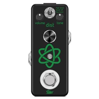 Imagem de ISET Pedal De Guitarra Heavy Metal Mini Atom Com Efeito Único Para Baixo Elétrico True Bypass