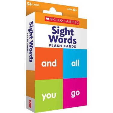Imagem de Sight Words - Scholastic Flash Cards