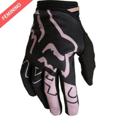 Imagem de Luva Feminina Fox 180 Skew, 3, Preto, P