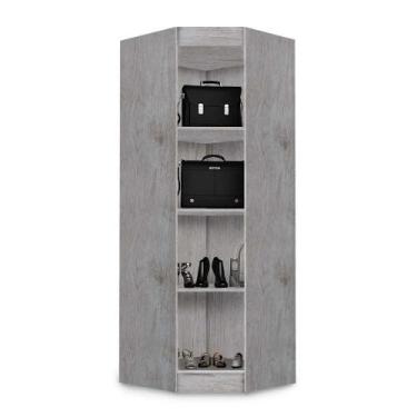 Imagem de Modulo Ja Armário De Canto Avelã Marrom-Claro - J A