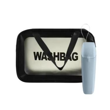 Imagem de Kit Necessaire Bolsa organizadora Viagem com Porta Escova - Mormino, P