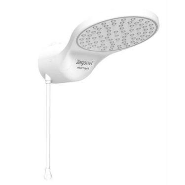 Imagem de Ducha Eletrônica Moment 127V Branca 5500W - Regulagem de Temperatura à