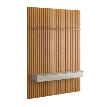 Imagem de Home Ripado Supremo 1.8 Com Gavetas Para TV Até 75 Polegadas Cinamomo 