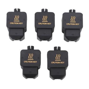 Imagem de WALFRONT 5 Pacote Quente Aquecedor de Bloco de Silicone Bico 3d Impressão Bota de Impressão Bota de Bota Hot End Silicone Manga Meia de Bloco de Aquecimento para Bambu Labor H2d H2d