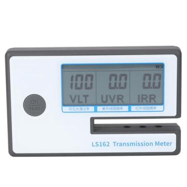 Imagem de Irfora LS162 Digital Window Tint Meter, Solar Film Transmission Meter VLT UV IR Rejeitador de Rejeição, Compacto e Portátil para Testar Filmes de Vidro, Medição Rápida Com Operação