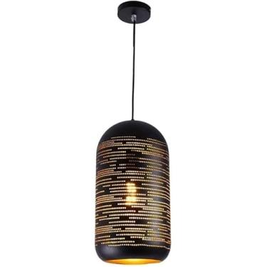 Imagem de Lustre Moderno Industrial Gravura Oco Pingente Luz Marroquino Turco Poroso Árabe Lustre Teto Pendurado Luminária Para Cozinha Ilha Restaut Foyer Bar Loja Fazenda, One Color, H-20 * 38.5CM
