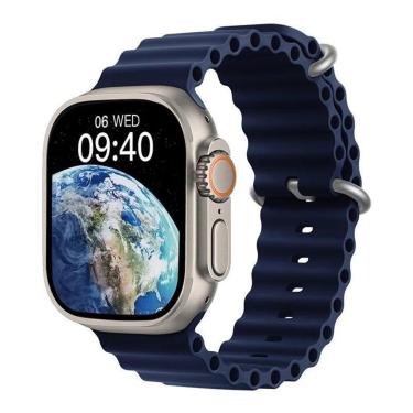 Imagem de Smartwatch Ultra Series 9 Resistente Agua para IOS e Android - Xwear Original U9 3/10-Unissex