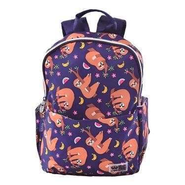 Imagem de Mochila De Costas Infantil Bichinhos Escola Bicho Preguiça