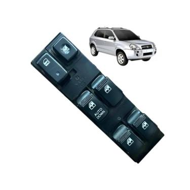 Imagem de Botão Comando Vidro Elétrico Motorista Hyundai 935702E000