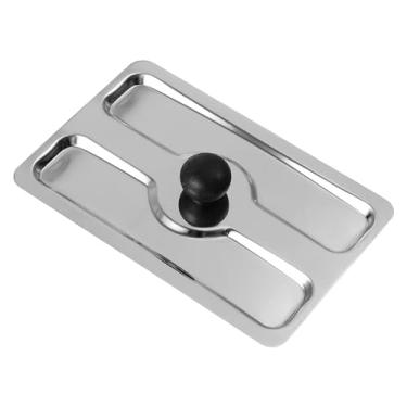 Imagem de VONNST Tampa universal para torradeira de aço inoxidável, capa de substituição para máquina de fazer pão para sanduicheira