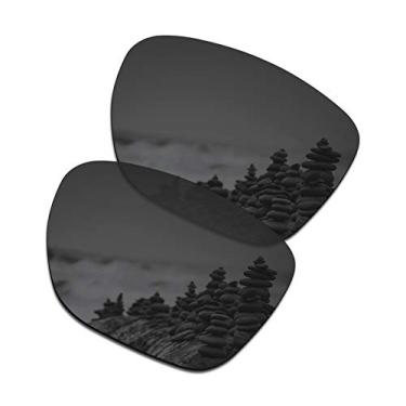 Imagem de SmartVLT Lentes de substituição masculinas pretas para óculos de sol Oakley Crossrange XL OO9360