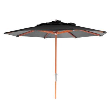 Imagem de Ombrelone 240 Solasol Redondo Sungap - Preto