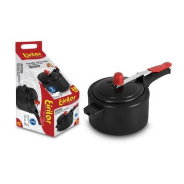 Imagem de Panela Pressão Eirilar Teflon 03 litros, 3L, Preto