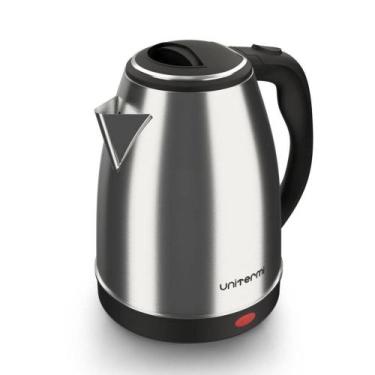 Imagem de Chaleira Jarra Elétrica Inox Térmica 1,8 Litros Uso Pratico Rápido E Q