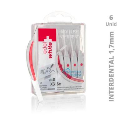 Imagem de Escova Interdental Branca  1.7mm  6 unidades  Edel White