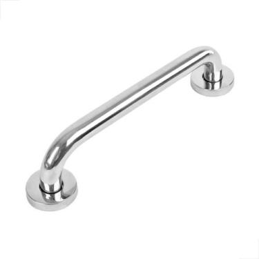 Imagem de Alça De Apoio Banheiro Inox Idoso Cadeirante 60cm - Fast Vidros
