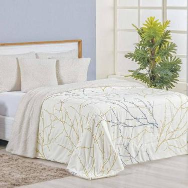 Imagem de Cobertor King Top Line Estampado Hipercal/Sherpa 1 Peça - Gallys - 100