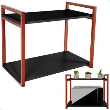 Imagem de Suporte de Micro-ondas Forno Nicho Multiuso Prateleira Spen - Loja da 