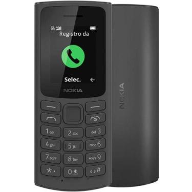 Imagem de Celular nokia 105 4g nk094 mp3 rádio fm lanterna preto, Preto