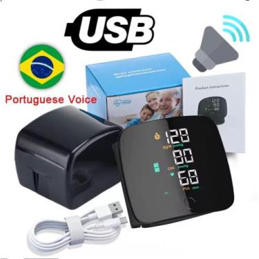 Imagem de Monitor De Pressão Arterial De Pulso Recarregável Alta BP - AJ-F310