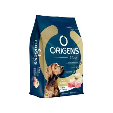 Imagem de Ração Origens Class para Cães Adultos Carne e Frango 15kg - ADIMAX