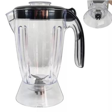 Imagem de Copo de Liquidificador serve p Mondial Eletronic inox L66 Cristal - Mi