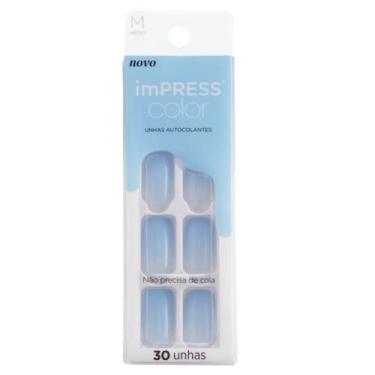 Imagem de Unhas Autocolantes Kiss Ny Impress Médio New Wave Imc12y9b - KISS NEW 