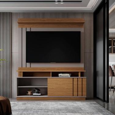 Imagem de Estante Ripado para Tv 55 Polegadas Home Goias - Mobler