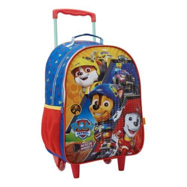 Imagem de Mochila Infantil Patrulha Canina Rodinhas 14 Xeryus - Geral