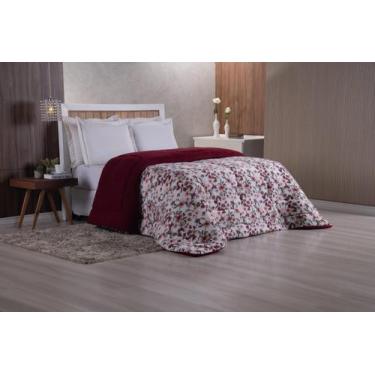 Imagem de Edredom Sherpa Cobertor e Coberdrom Estampado - QUEEN - Empório do Enx