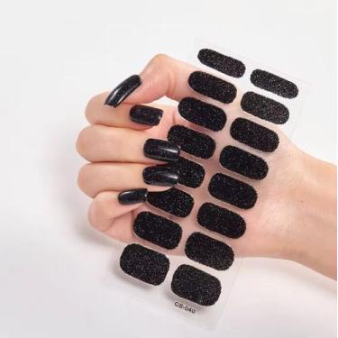 Imagem de Adesivo Gel Para Unhas Esmalte Autocolante Nail Art Luz Uv - Katheon, 