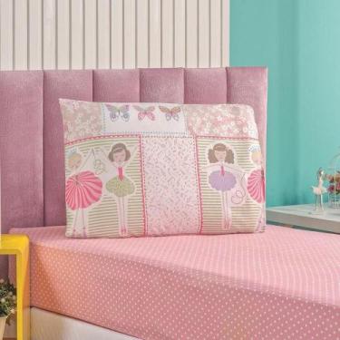 Imagem de Jogo De Cama Lençol Carrosel Solteiro 02 Peças Infantil Estampado Dive