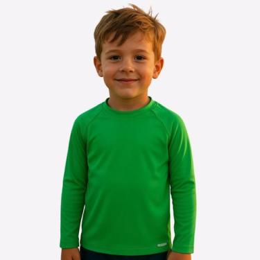 Imagem de Blusa Infantil Praia Piscina Natação Proteção Solar 1 Ao 10 - Jagar, V