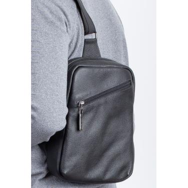 Imagem de Mini mochila transversal de couro Eric