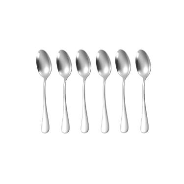 Imagem de Colher de Sobremesa Inox Talheres Buffet Restaurante Jogo 6un