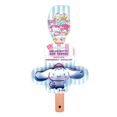 Imagem de Handstand Kitchen Conjunto de cortador de biscoito e cabo de madeira Hello Kitty and Friends Snack Shop - Cinnamoroll
