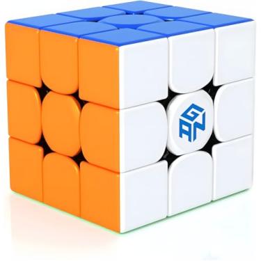 Imagem de Bukefuno 356 Rs 3X3X3 Speed Magic Cube 3X3 Gans 3 Por Quebra-Cabeça Educacional