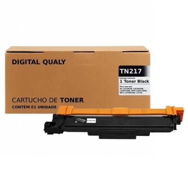 Imagem de Toner Tn217 P/ impressora Dcpl3551cdw Dcp L3551cdw L3551 3551cdw Preto