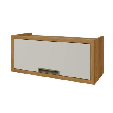 Imagem de Módulo Cozinha Nesher Imperatriz Armário C- 1 Porta Basculante Freijo-off White