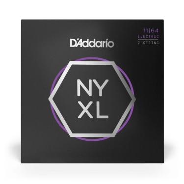 Imagem de Encordoamento Para Guitarra 7c 11-64 D Addario Nyxl1164 [f035]